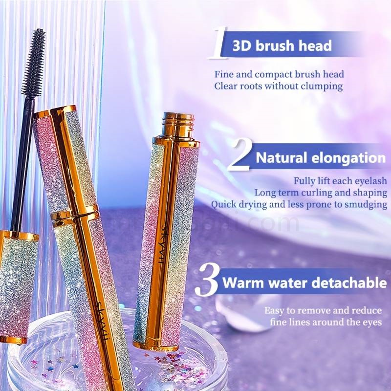 (image for) Starry Sky Mascara Lengthening Volumizing Waterproof Sweat Proof Long Lasting Smudge Proof Makeup Holding Curling Thick For Beginner