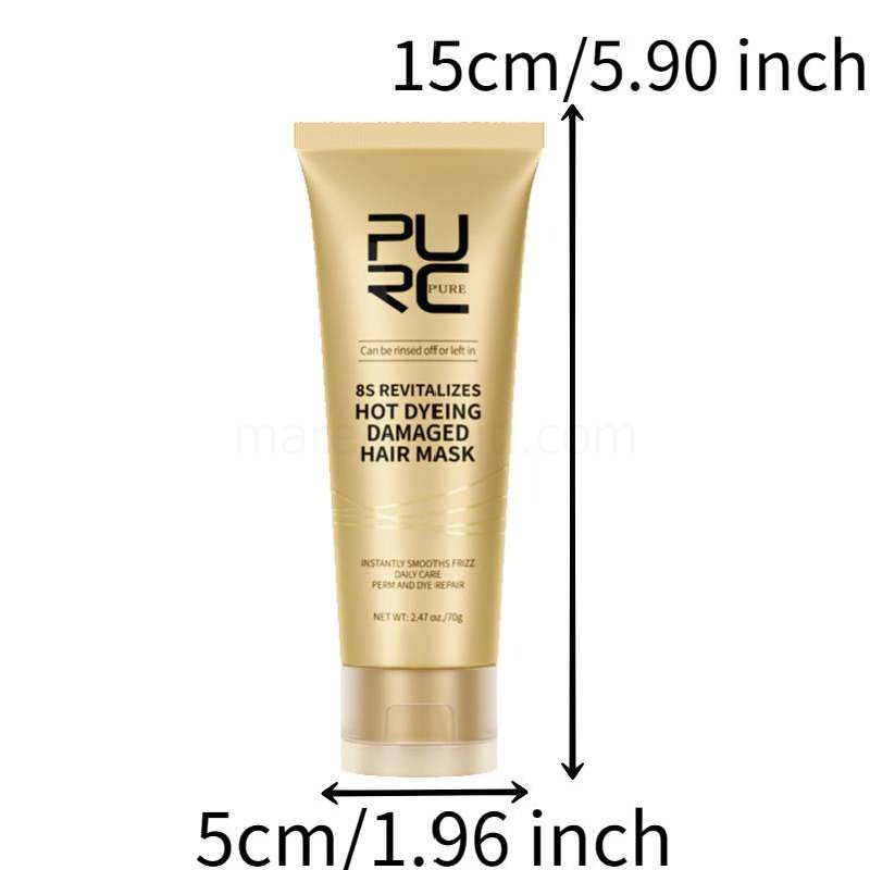 (image for) 8 Seconds Hair Mask Professional Keratin Hair Care Cream Smoothing Straightening Hair Hair Care Product