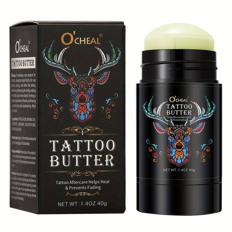 (image for) 1pc Tattoo Care Cream, Aftercare Tattoo Ointment, Moisturizing Color Protecting Ointment For Makeup Microblading Tattoo Care, Art Tattoo Supplies